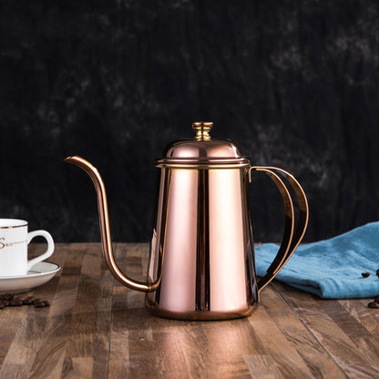 Stainless Steel Long Mouth Coffee Pot