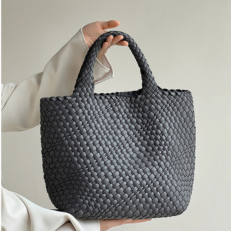 Woven Capacity Tote Bag