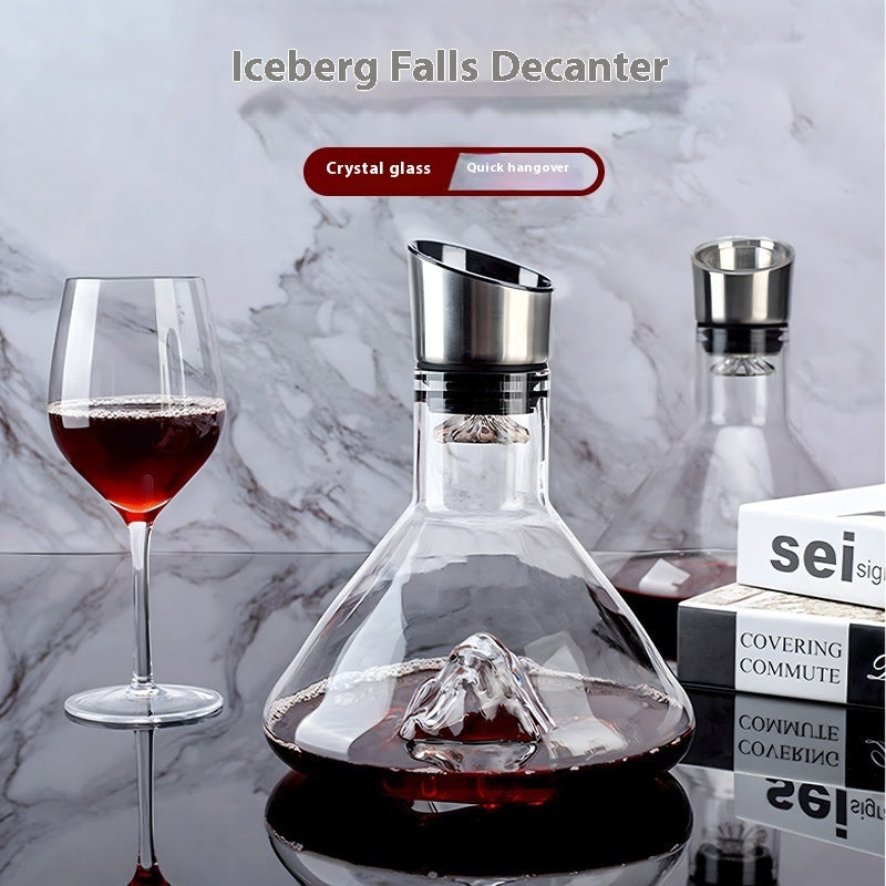 Iceberg Waterfall Wine Decanter