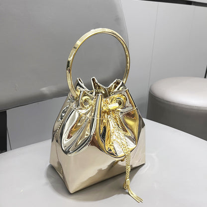 Metallic Chain Bag