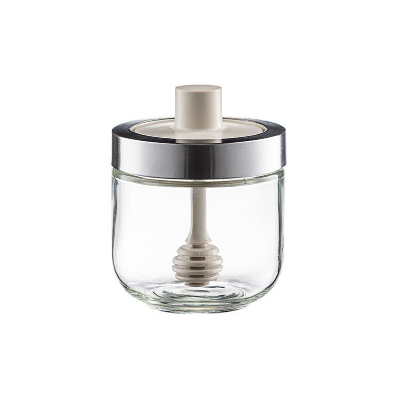 Glass Integrated Seasoning Jar