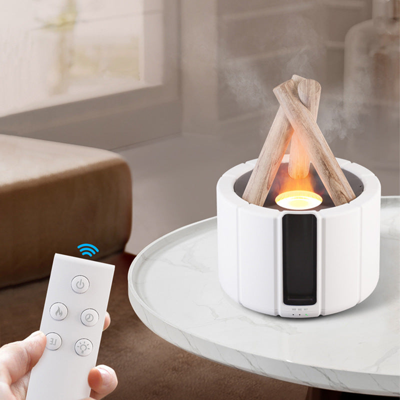 Simulated Flame Aromatherapy Humidifier