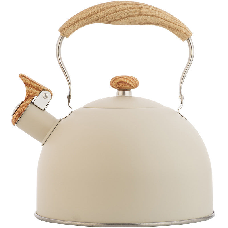 Beige Whistle Kettle