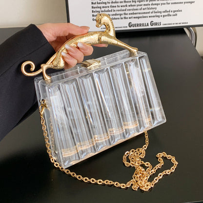 Acrylic Box Chain Bag