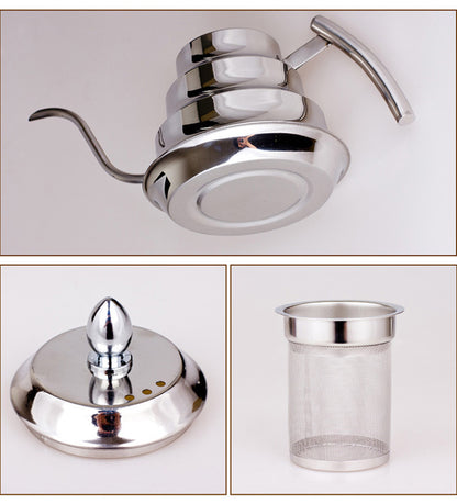 Hanging Ear Stainless Steel Coffee Brewing Pot