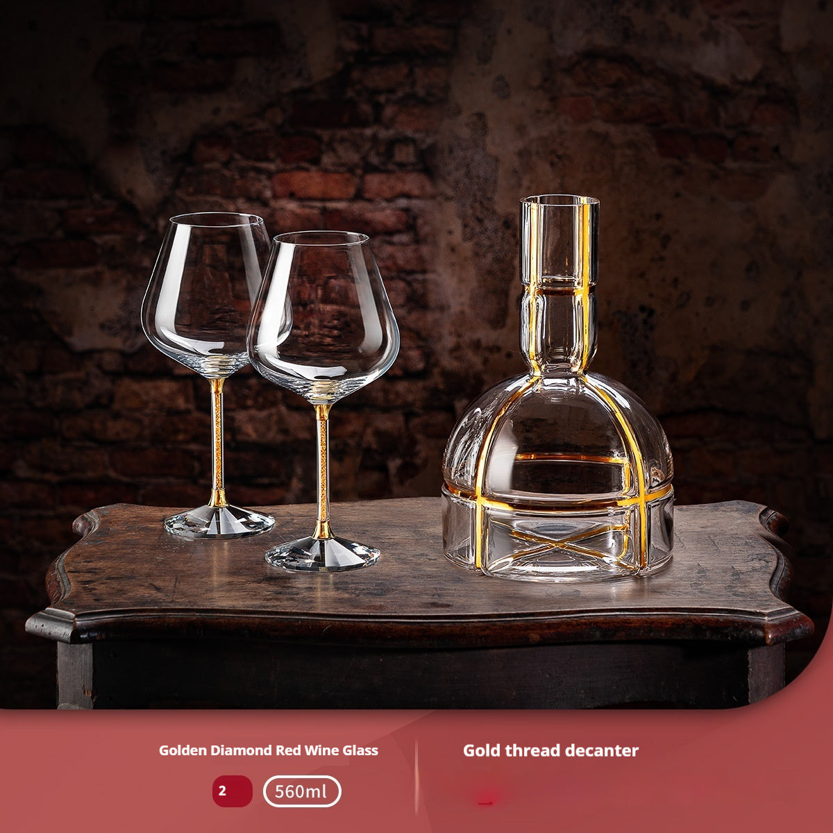 Wine Oxidation Decanter & Glasses