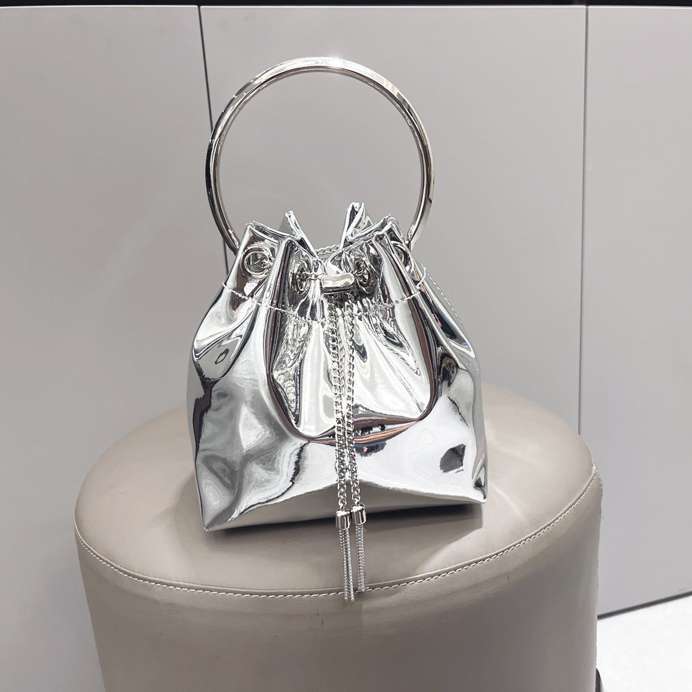 Metallic Chain Bag