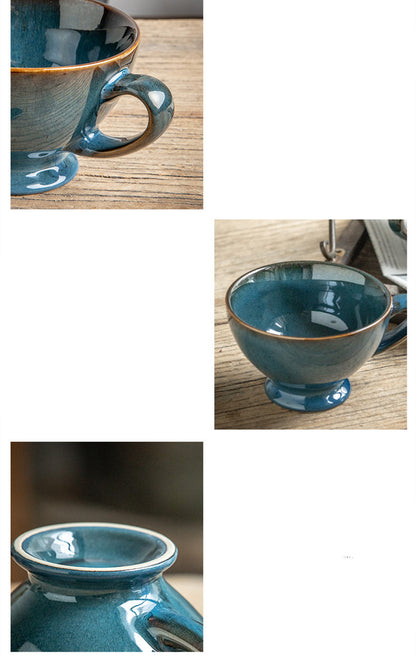 Vintage Blue Mug