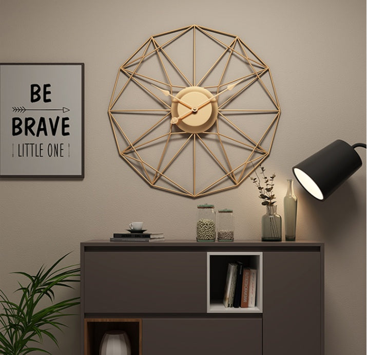 Simple Statement Wall Clock