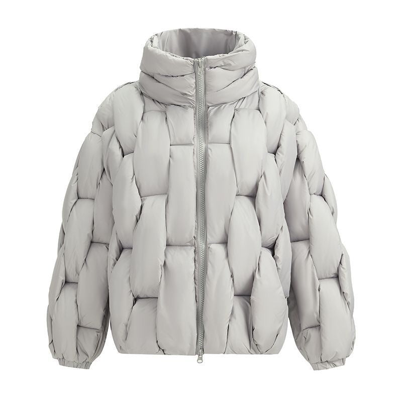 Statement Twisted Padded Jacket