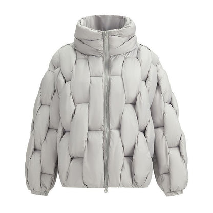 Statement Twisted Padded Jacket