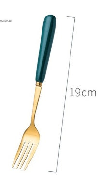 Teal Crest Stainless Steel Cutlery