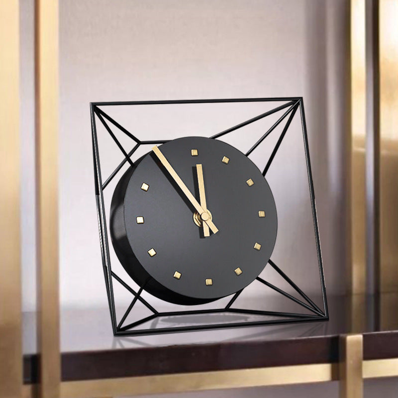 Geometric Table Top Clock