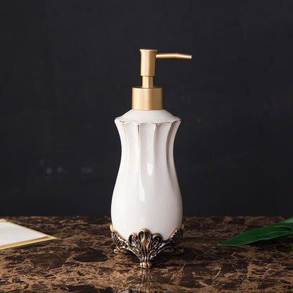 European Style Ceramic Lotion Bottle