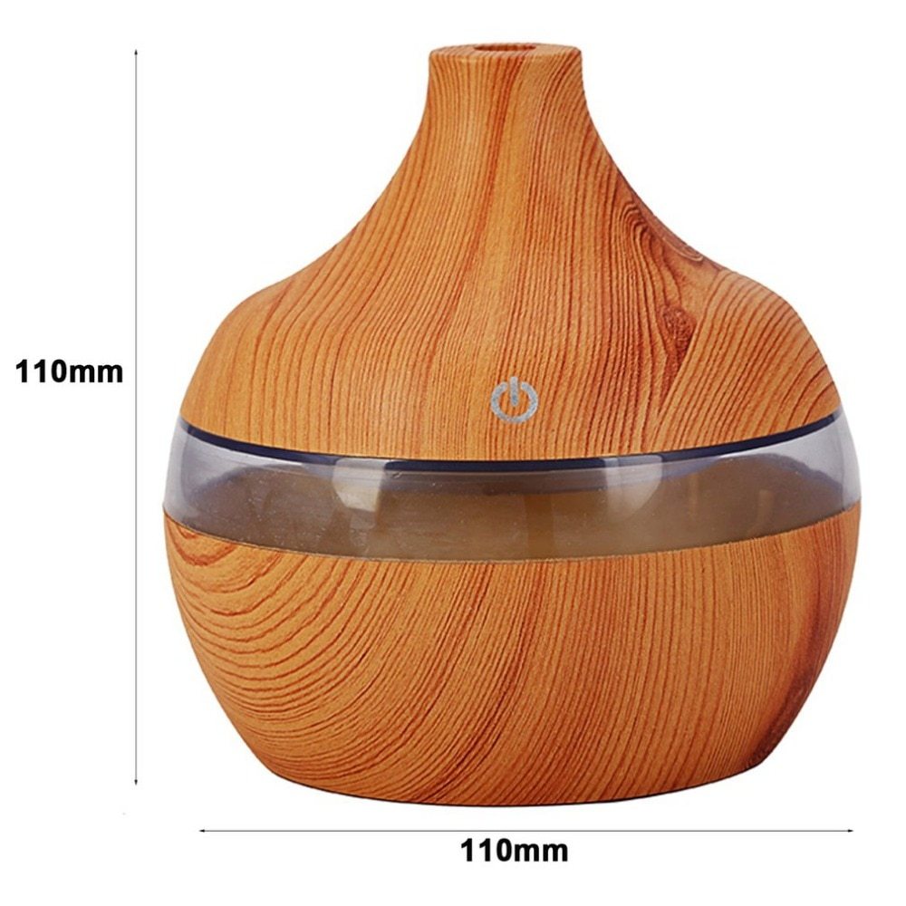 Wood Grain Aromatherapy USB Humidifier