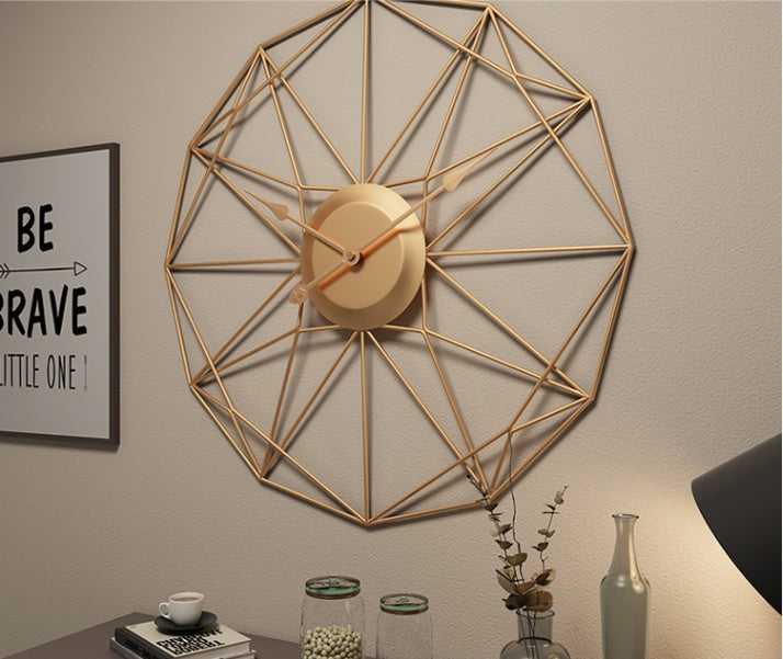 Simple Statement Wall Clock