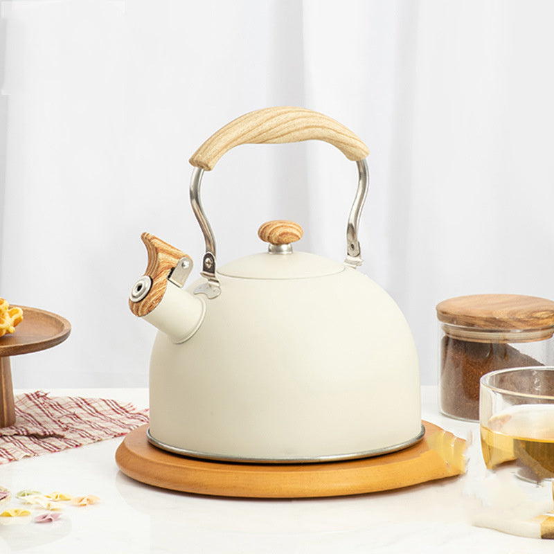 Beige Whistle Kettle