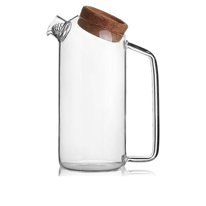 Heat Resistant Flask with Cork Cover