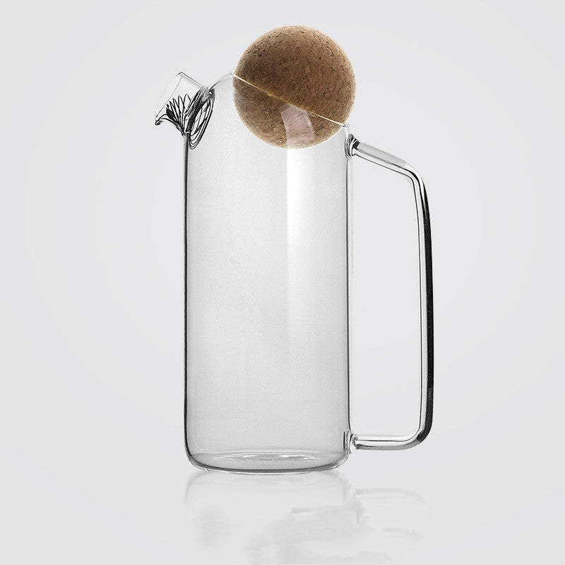 Heat Resistant Flask with Cork Cover