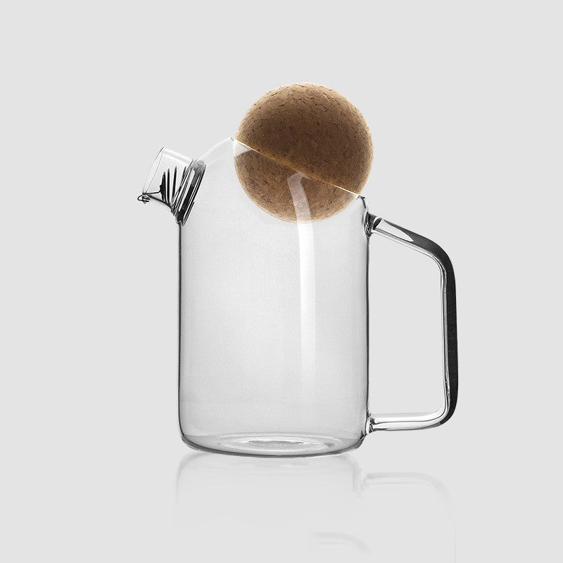 Heat Resistant Flask with Cork Cover