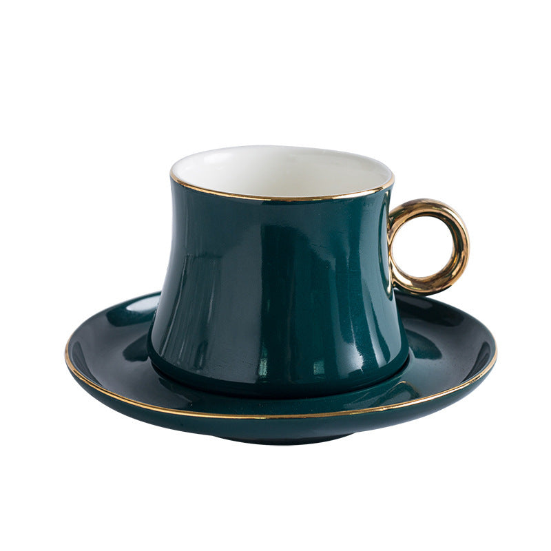 Nordic Luxury Coffee Cup and Saucer