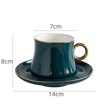 Nordic Luxury Coffee Cup and Saucer