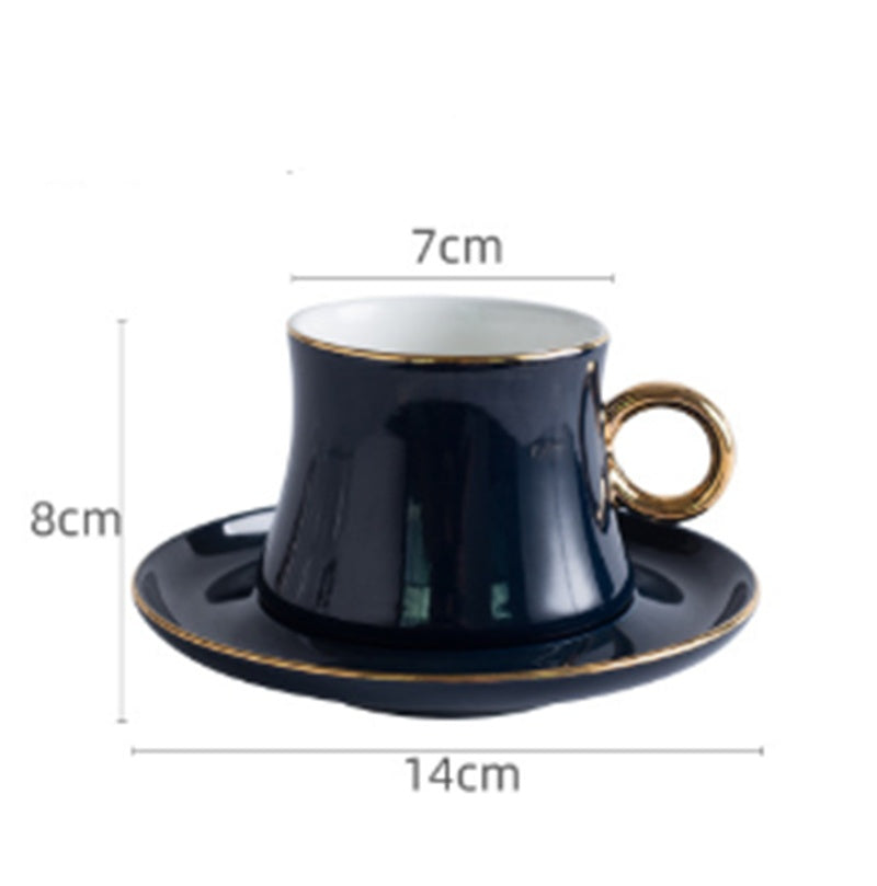 Nordic Luxury Coffee Cup and Saucer