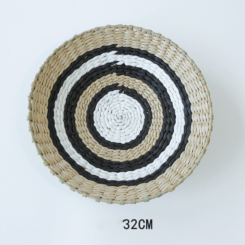 Wall Decor Statement Rattan Baskets