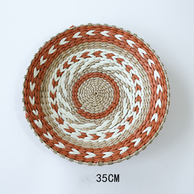 Wall Decor Statement Rattan Baskets