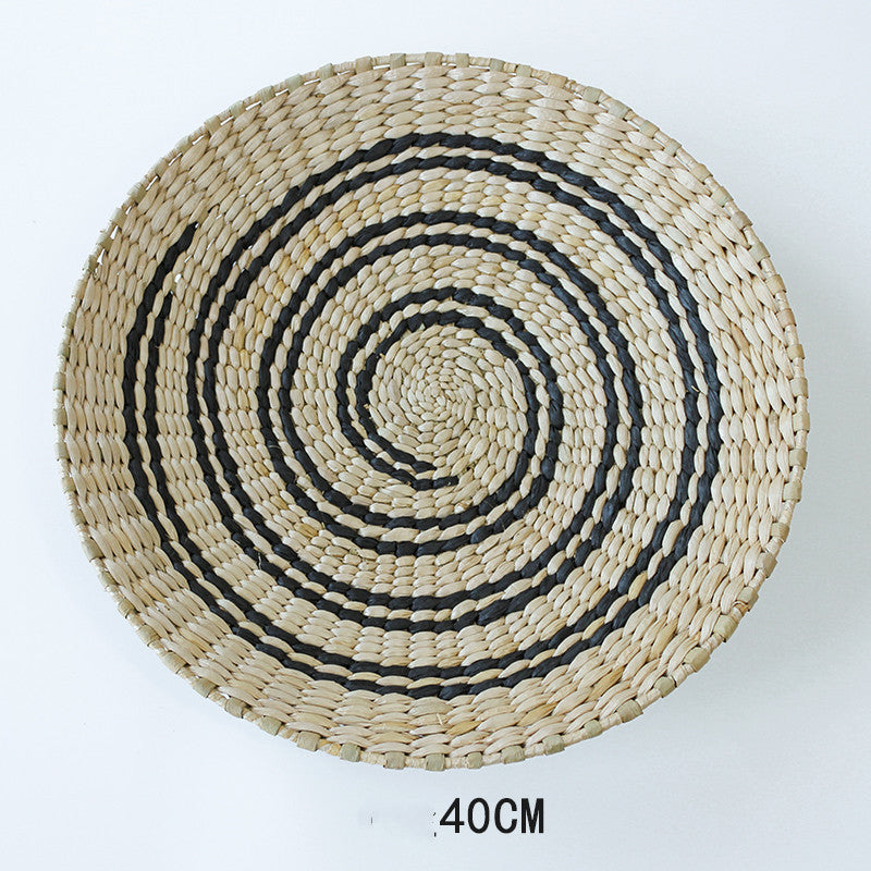 Wall Decor Statement Rattan Baskets