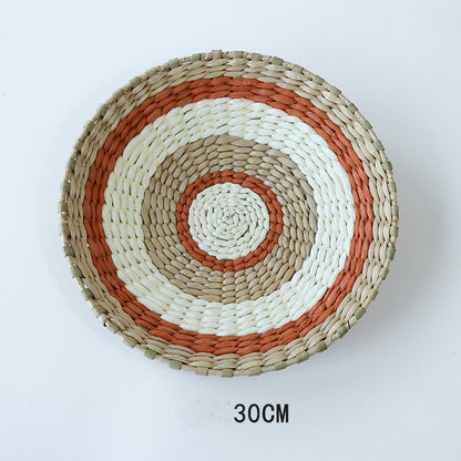 Wall Decor Statement Rattan Baskets