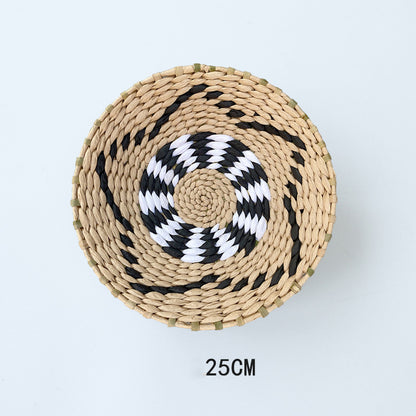 Wall Decor Statement Rattan Baskets