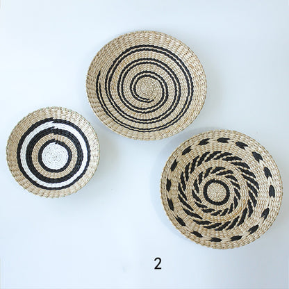 Wall Decor Statement Rattan Baskets