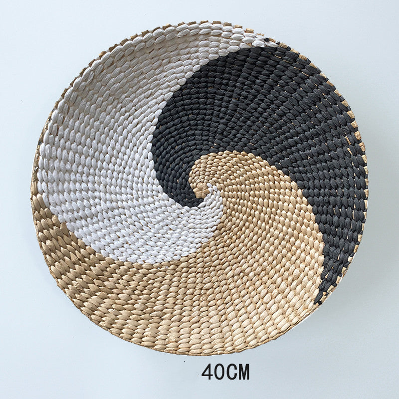 Wall Decor Statement Rattan Baskets