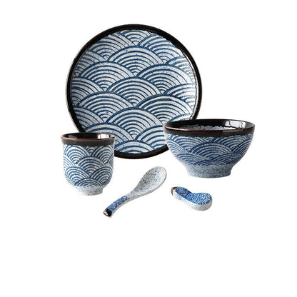 Sea Ripple Dinnerware Set