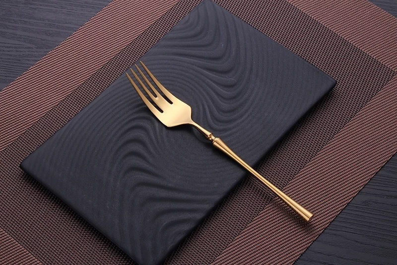 Golden Edge Stainless Steel Cutlery