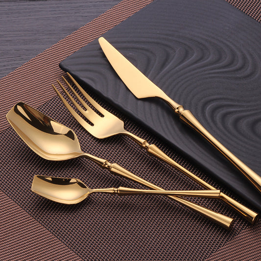 Golden Edge Stainless Steel Cutlery