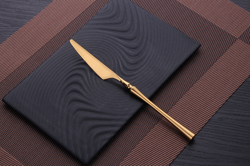 Golden Edge Stainless Steel Cutlery