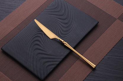 Golden Edge Stainless Steel Cutlery