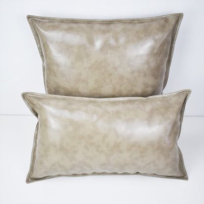 Soft Statement Leather Cushion Cover