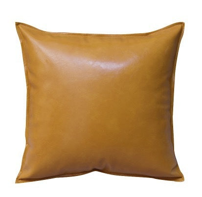 Soft Statement Leather Cushion Cover