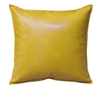 Soft Statement Leather Cushion Cover