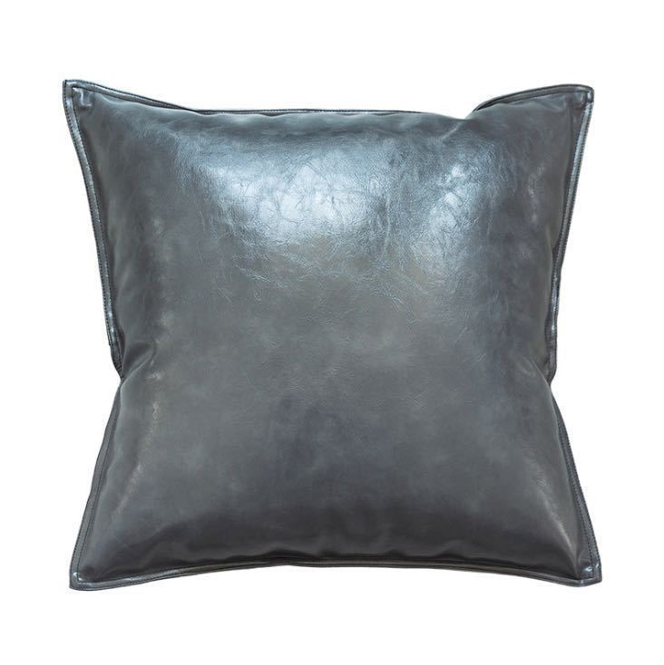 Soft Statement Leather Cushion Cover