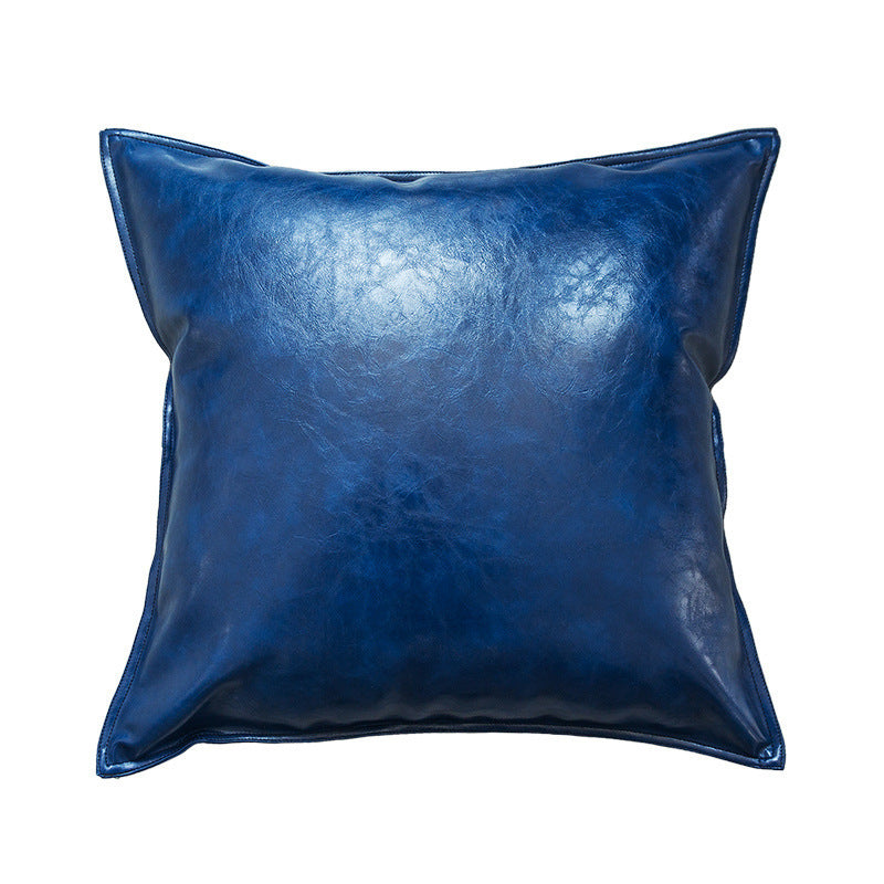 Soft Statement Leather Cushion Cover