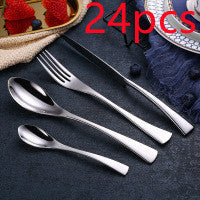 Stainless Steel Cutlery Korean Dinnerware Set