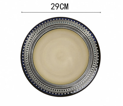 Ceramic Western Plate Set