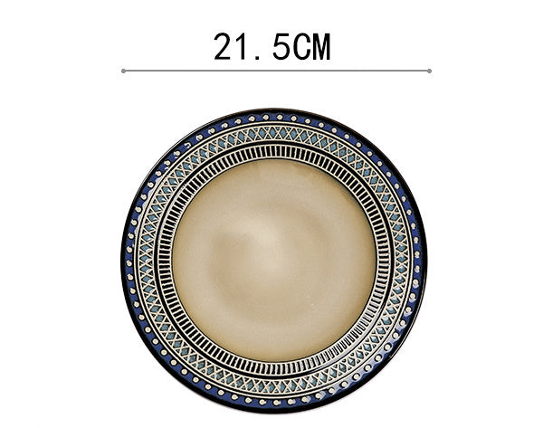 Ceramic Western Plate Set