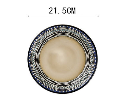 Ceramic Western Plate Set