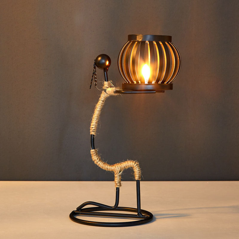 Iron Modern Candle Holder