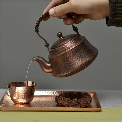 Copper Brewing Teapot